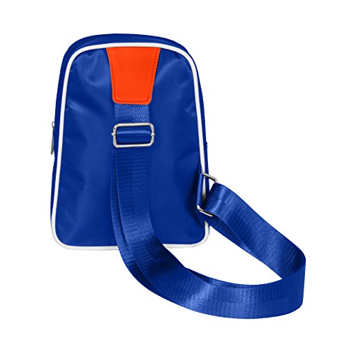 Littlearth NCAA Florida Gators Mini Cross Sling Bag, Blue, 7" x 10" x 3"