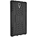 Lenovo Phab 2 Case, Starhemei Slim Hard PC Armor Hybrid Bumper TPU Soft Drop Protection Defender Case Cover For Lenovo Phab 2 (Armor-Black)