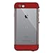 Lifeproof NÜÜD SERIES iPhone 6s ONLY Waterproof Case - Retail Packaging - CAMPFIRE (FLAME RED/CLEAR/KICKFLIP RED)