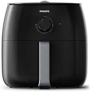 Philips Premium (4.4lb/7.3qt) Airfryer XXL with Fat Removal Technology, Black/Silver - HD9630/96