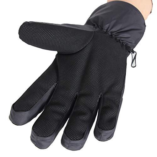 image for HighLoong Female Ski Snowboard Gloves Waterproof Cold Weather Glove fo