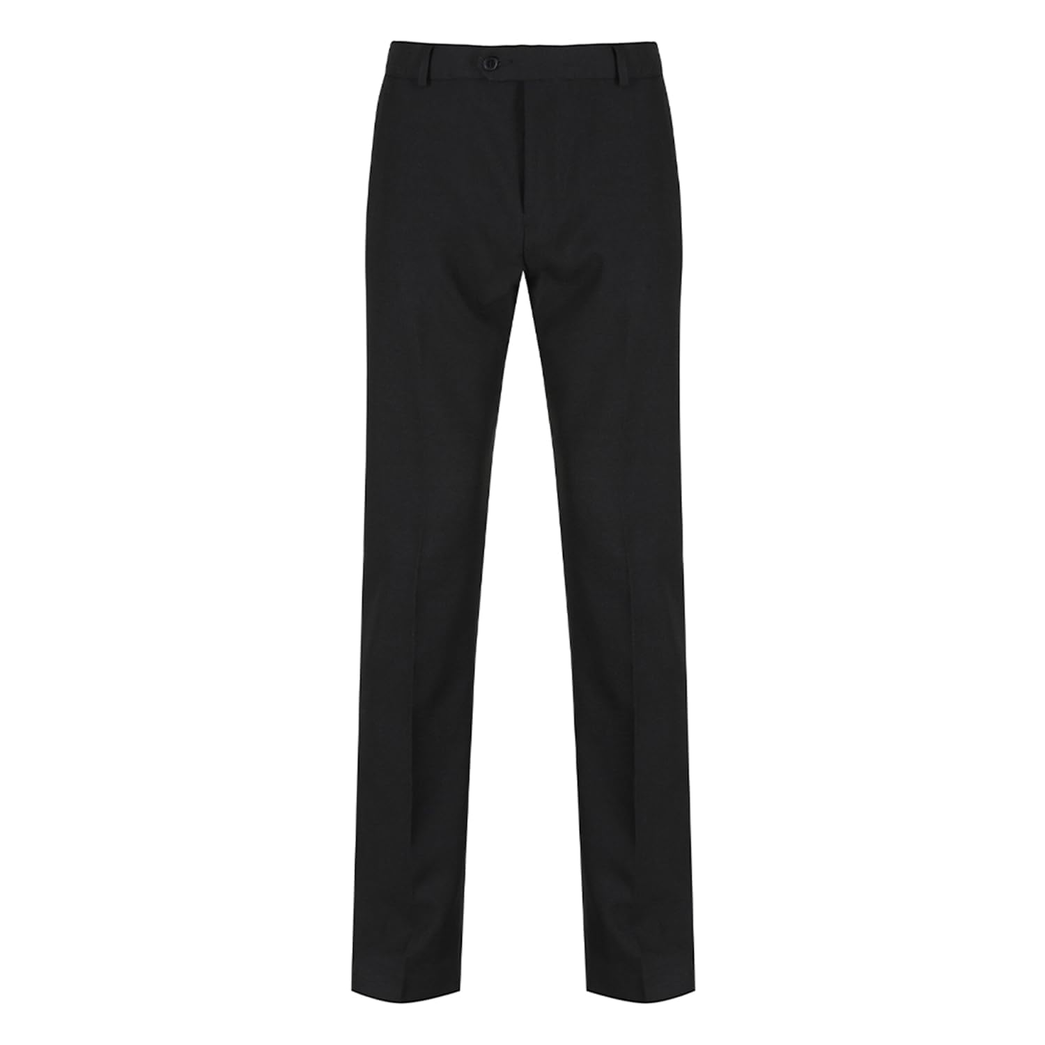 Trutex TPT-BLK-R-38 Boys Contemporary Trouser, Black, R/38 Size