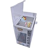Pop Protector Case for Funko - 4" Inch Pop! Vinyl Figures (100 PACK of EcoTEK Pop Protectors) STRONG, Crystal Clear, Heavy Duty Acid Free w/ Protective Film