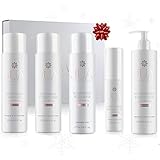 JUA Essentials - Premium Hair & Skin Care Collection - Gift Set with Nourishing Body Wash, Revitalizing Shampoo, Restoring Conditioner, After-Shower Hydrating Oil & Moisturizing Lotion By Hill Harper.