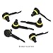 Great Value Tech Set of 6 Black Replacement Headphone Jack Covers Screw Seal Cap for iPhone 5 Lifeproof Cases