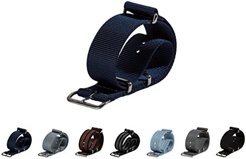 Treveo Premium Nato Watch Strap, Choice of Color &amp; Width (20mm or 22mm)