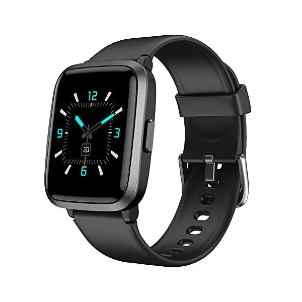 YAMAY Smart Watch,Fitness Trackers With Heart Rate Monitor/Pulse Oximeter/Blood Oxygen Monitor/Blood Pressure Monitor…