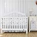 TILLYOU Microfiber Sports Crib Sheet, Silky Soft Printed Toddler Sheets for Baby Boys and Girls, Lovely Breathable Cozy Hypoallergenic, 28 x 52in