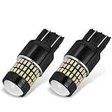 YITAMOTOR 2x 7443 LED 78-SMD Super Bright Light 7440 7444NA Bulb for Brake, Backup, Tail, Turn Signal Light, 6500K White