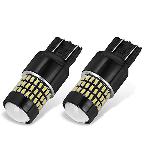 YITAMOTOR 7443 7440 LED Bulb White for Reverse/Backup Light, 7440NA 7444NA LED Replacement Bulb for Parking/Brake Turn Signal/Tail/Turn Signal Light, 78-SMD Super Bright, 6000K, 12V-24V, 2-Pack