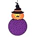 Max Fun DIY Halloween Felt Pumpkin Witch Hanging Decor for Kids Halloween Party Favors 2.8 Ft Felt Crafts Kits for Halloween Indoors Outdoors Party Games