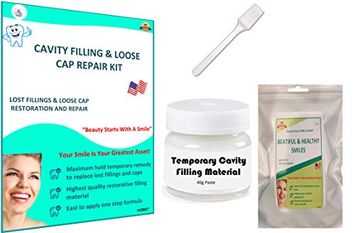 Temporary Cavity Filling Material Cavity Filler and Spatula IVORIE