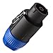Seismic Audio - New Pack of Four Speakon Connector 8 Pole Plug with Metal Latch Lock for Speaker Cables. Can fit 8-16 mm Cables.