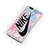 Nike Logo Pink Pastel Turquois 3D Print Custom Case for Iphone 4/4s 5 5s 5c 6 6plus (iPhone 6/6s white)