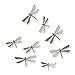 Umbra 470787-558 , Warm Nickel Wallflutter Adhesive Wall Decor, Set of 8, 8 Count