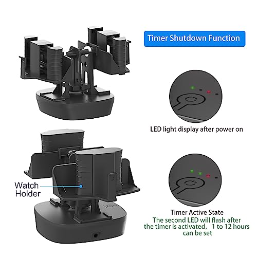 Watch Winder for Automatic Watches,Timer Shutdown Function,Support Single and Double Watch Spinner,Self Winding Turner,Rotating Device