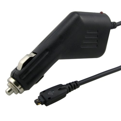 MYBAT Car Charger with IC Chips for Palm Treo 650/680/700/700w/700p/700wx/750/755p - Retail Packaging - Black