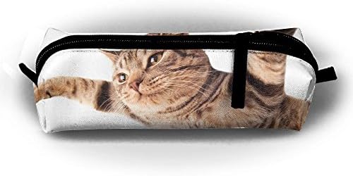 Elied Store Flying-cat Zippered Pen Pencil Pouch Office,School,Makeup Bag For Students,outdoor Worker,Professionals And Artists/8.32.22"