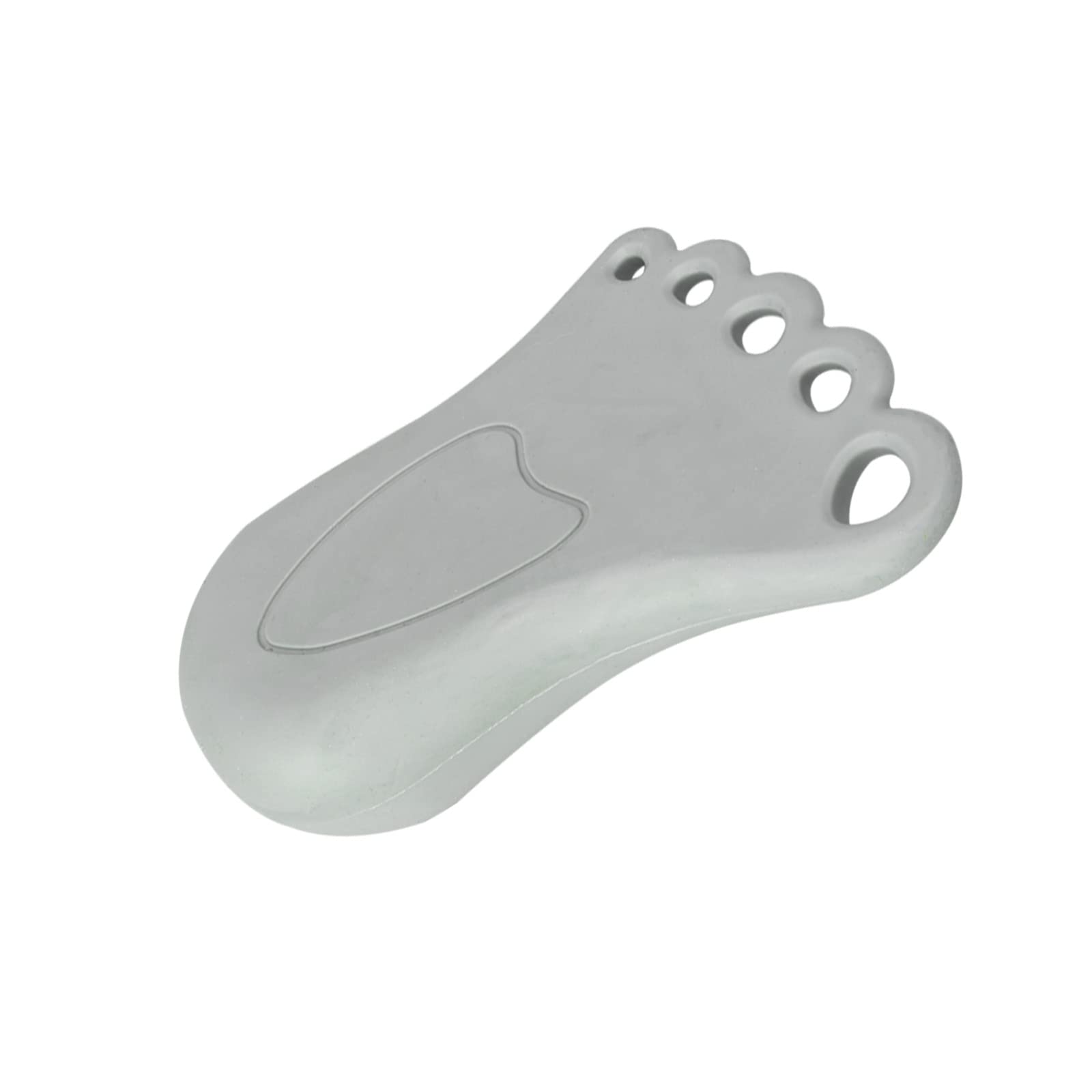 METALLIXITY Rubber Door Stop Wedge(110mm/4.33") 1Pcs, Rubber Door Wedge - for Door Carpet Floor Protectors, Grey