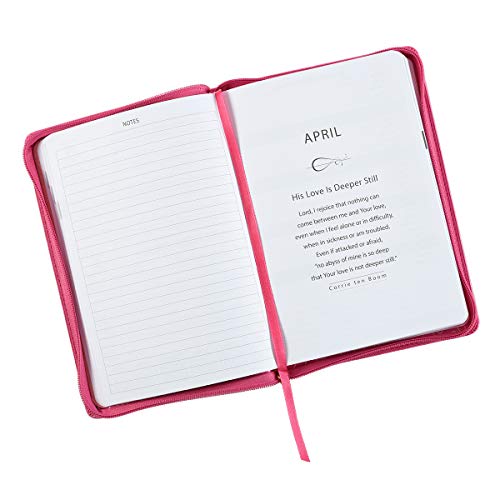 2019 Executive Planner with Zipper Closure - Grateful Heart