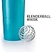 BlenderBottle Classic Shaker Bottle Perfect for Protein Shakes and Pre Workout, 20-Ounce (3 Pack), Blue, Red, Black