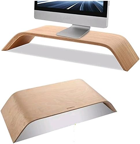 Modern, Artistic, Durable Universal Stand/Riser Crafted from Multilayered Solid Wood for Apple iMacs, Laptops, Computer Monitors, and LCD Screens. Unique Gift Idea. Limited Inventory.