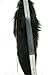 URSFUR Fluffy Black Fox Tail Fur Keychain Cosplay Toy Car Bag Charm Pendant Key Chain Ring Handbag Tassel Accessories