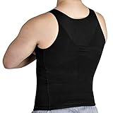 Roc Bodywear Mens Slimming, Compression shirt and Body Shaper. Top Rated (Md, Black)