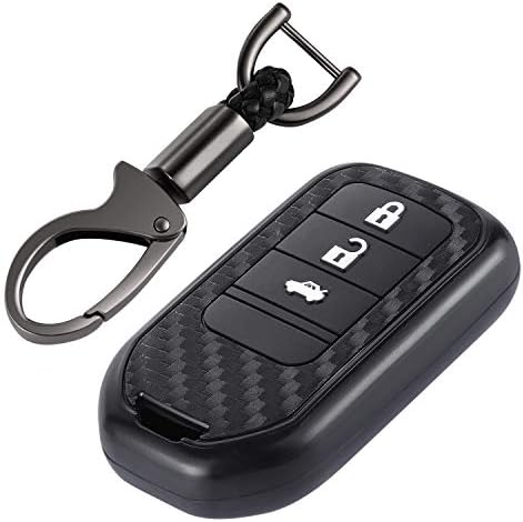 Honda Key Fob Cover With Keychain | 3-4 Button Shell For Accord, Civic, CR-V, Pilot, Odyssey & More - View #5