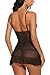 Avidlove Women Sexy Chemise Lace Cups Lingerie Slim Mesh Babydoll