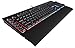 Corsair K55 RGB Gaming Keyboard - Quiet & Satisfying LED Backlit Keys - Media Controls - Wrist Rest Included - Onboard Macro Recording (Renewed)