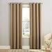 Sun Zero Barrow Energy Efficient Grommet Curtain Single Panel