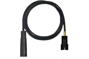 Floweringbeter 3 Pin Waterproof Extension Cable Throttle Hall PAS Electric Bike Male To Female Adapter For Electric Bicycle A