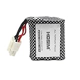 Hosim RC Cars Replacement Battery, 800mAh Li-ion Rechargeable Battery 9112 9123 9123 RC Truggy High Speed Truck Accessory Supplies (3rd Version)