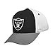 NFL Oakland Raiders Youth Boys 8-20 Color Block Adjustable Hat, One Size, Black
