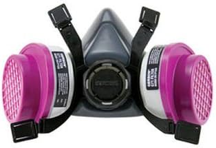 Gerson GER-9261 Professional Series Half-mask Respirator With G71 Ov/p100 Cartridge Kits Bag