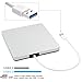 MMUSC External Dvd CD USB 3.0 Burner Writer Drive Player High Speed Data Transfer for Laptop/Desktop/Macbook/Mac OS/Windows10/8