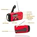 Emergency Radios, YOBY Hand Crank Self-Powered AM/FM/WB NOAA Portable Solar Weather Radio with Flashlight and 1000mAh Power Bank for Smart Phone