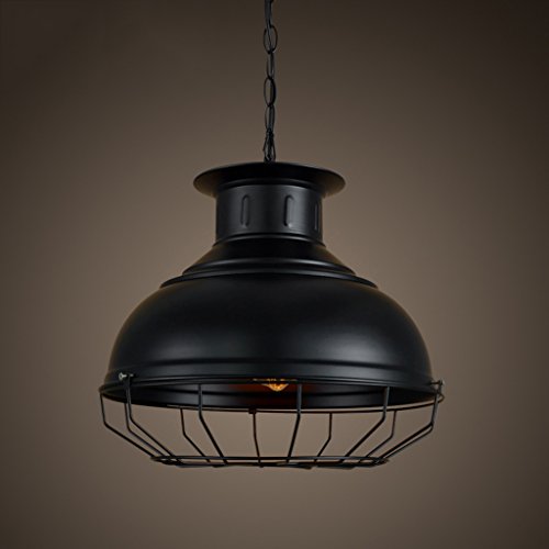 KMXY Hines Industrial Vintage Nautical Style Metal Cage Adjustable