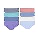 Fruit of the Loom (8 Pack Women's Microfiber Underwear Bikini Panties Dream Flex Tag Free Underwear Women
