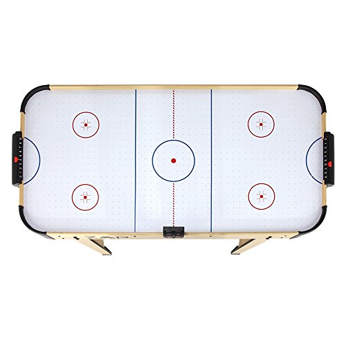 ZAAP Electric Ice Air Hockey Table with Electronic Scoring - 4 Foot with Full Height Legs - Pucks and Pushers Included - Thumbnail 2