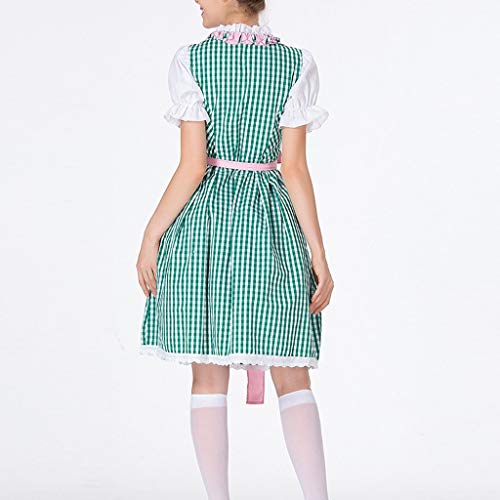 Staron Womens German Oktoberfest Dirndl Dress Beer Festival Dress Carnival Oktoberfest Cosplay Costumes
