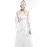 Aukmla Women's Bridal Wedding Lace Wraps and Shawls, Bolero for Women 70 15 Inches Aukmla Women's Bridal Wedding Lace Wraps and Shawls, Bolero for Women 70 15 Inches