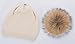 EASTER BARTHE Womens Grils Pure Double-Deck Cashmere Wool Blend Removable Raccoon Fur Pompom Winter Warm Knit Beanie Slouchy Skull Hat Cap (Beige)