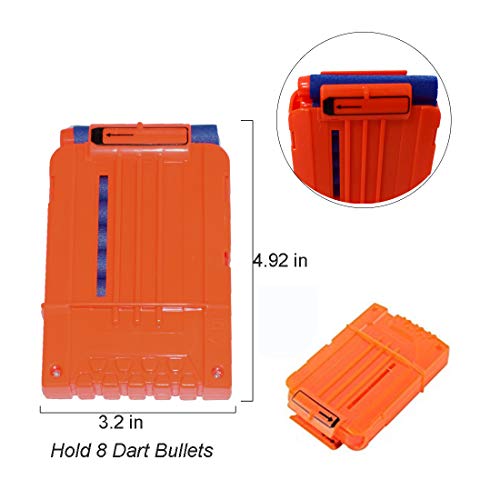 Fresh Household Kids Tactical Vest Kit, Tactical Vest Jacket Kit for nerf N-Strike Elite Series with 100 Darts Bullets1Pcs 7-Dart Quick Reload Clips 1Pc 8-Dart Wrist Band 1 Pc Goggles 1Pc Wrist Band - Thumbnail 3