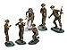 New Britains Super Deetail Toy Soldiers WWII British Infantry 54mm Collectible Figures Set of 6