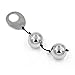 Smart Sex Bead Balls, Love Ball, Sex Toy Ball, Virgin Trainer Ball, Sex Products For Women,Kegel Exercises Weighted Balls (Silver)