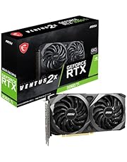 MSI GeForce RTX 3060 Ti Ventus 2X 8G OCV1 LHR GDDR6 1695 MHz Boost 14 Gbps 256-bit 3xDP1.4 HDMI PCIE4.0 (RTX 3060 Ti Ventus 2X 8G OCV1 LHR)