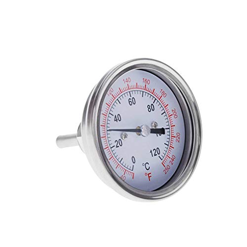 High Precision Stainless Steel Oven Thermometer Household Dual Gage Temp Gauge Kitchen Food Meat Thermometer Dial Miaomiaogo
