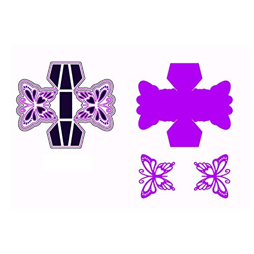 Stencil Diy - 120 105mm 3d Candy Gift Box Metal Cutting Dies Stencils Photo Album Invitation Embossing Decoration - 50 Scrapbook